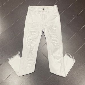 American Eagle White jeans